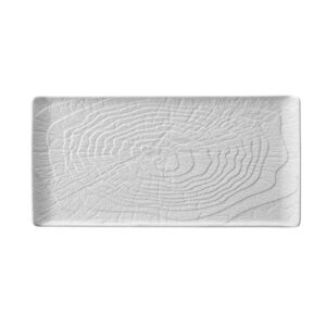 Nordic - rectangular plate 33.5x20.5x1.6cm in white