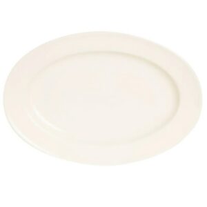 210x140mm Crema ovaalne taldrik