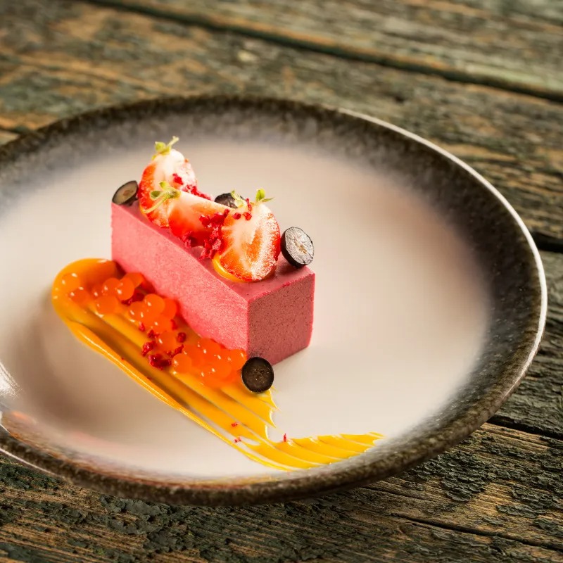 207mm Siidist tasane taldrik - Image 3