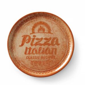 330mm Pitsaplaat Recipe Collection Brick Red