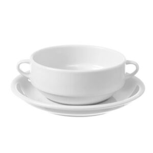 170mm Supikaussi taldrik Bianco