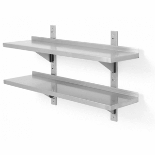 1000x300x600mm Teraskinnitustega, reguleeritav 2-osaline seinariiul