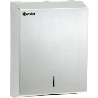 Paper towel dispenser SS brushed