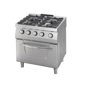 Gaasi 4 põletid /w Gas Oven 80X70cm