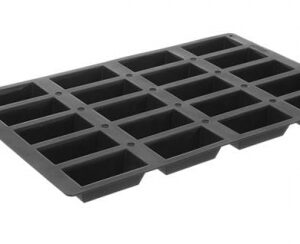 100x52x(H)31mm Silikoonist vorm Mini - Cake 20 auku GN1/1