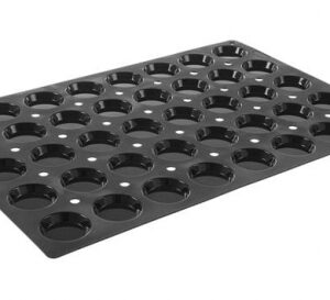 Ø62x12mm Küpsetusvorm silikoonist Florentins 40 per mold