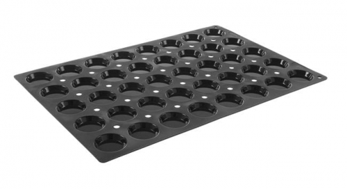Ø62x12mm Küpsetusvorm silikoonist Florentins 40 per mold