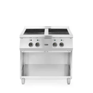 4-põletikuga induktsioonpliit 400V/17000W, 800x700x(H)870mm
