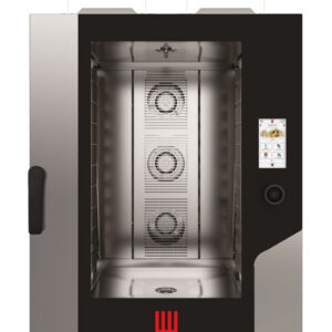 10x60x40cm Touch Screen Bakery automaatse pesemissüsteemiga, – elektroonilise juhtimisega, gaasiahi, Tecnoeka, 18000kW, 850x1035x(H)1230mm