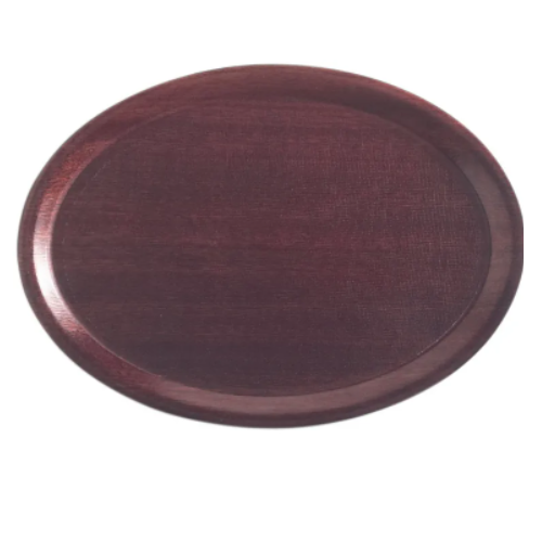 210x290mm Serveerimiskandik Mykonos ovaalne libisemiskindeL värv - mahagon Cambro