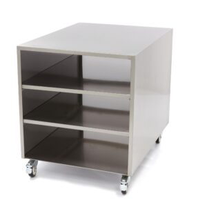 Masinalaud roostevabast terasest - liikuv - 60x80cm