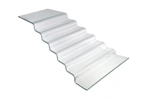 Vetro seitsmeastmeline läbipaistvast klaasist buffet-trepp - Image 2