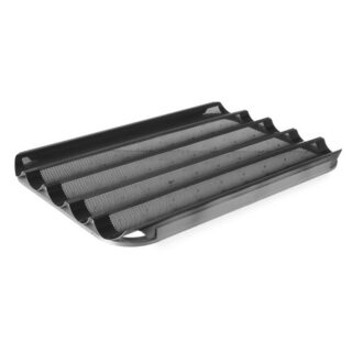 60x40cm Küpsetuspann pikkade Prantsuse saiade jaoks 5 süvendit