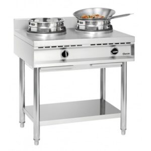 Wok cooker 2 burners
