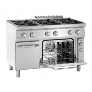 Gas range 700 B1200 6Fl EBO 1/1