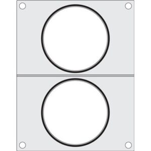 Sealer matrix CAS CDS-01 for two containers for soup fi 115mm