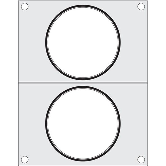 Kiletusraam 2x supinõu Ø115 mm