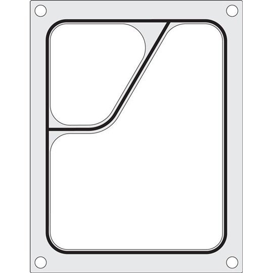 Duni DF10 sealer matrix for a two-piece Kandik 227x178mm