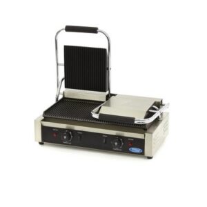 2 x 22cm Kontaktgrill - topeltgrillplaat
