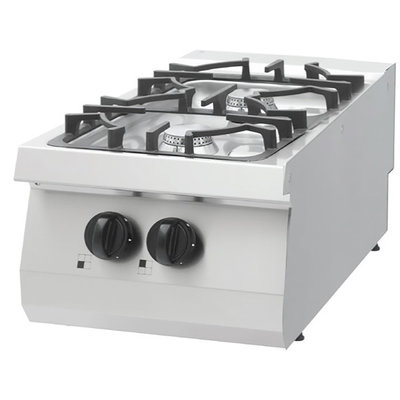 Heavy Duty Cooker - 2 Burners - Gas - 13.5 kW