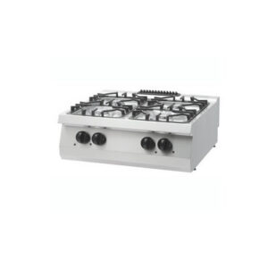 Heavy Duty Cooker - 4 põletit – gaas – 27kW