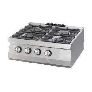 Heavy Duty Pliit - 4 põletit - Gaas