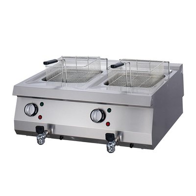 Fritüür 2x12L Fryer 80x70cm