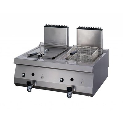 Gaasifritüür 2x12L Fryer 80X70cm