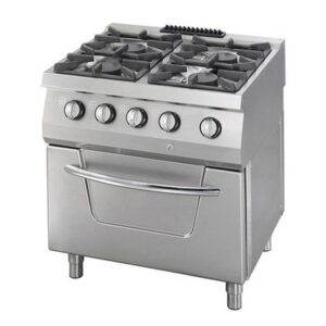Gaasi 4 põletid /w Electric Oven 80X70cm
