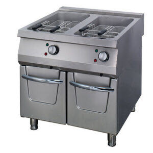 Premium Fryer 2x22L with Tap - Electric