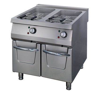 Premium Fryer 2x22L with Tap - Electric
