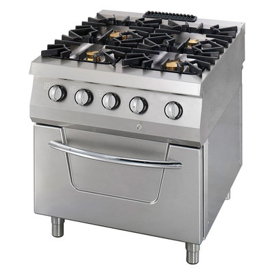 Premium Gas pliit - 4 Burners - Including Electric Oven