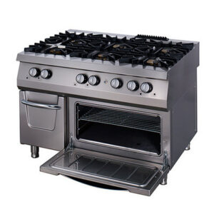 Premium Gas pliit - 6 Burners - Including Electric Oven