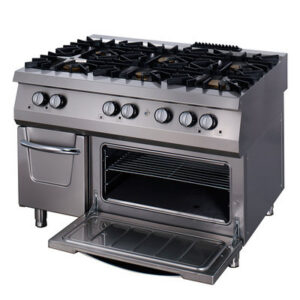 Premium pliit - 6 Burners - Including Oven - Gas
