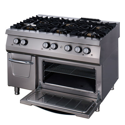 Premium pliit - 6 Burners - Including Oven - Gas