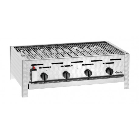 Combi table-top grill,gas,4 burners