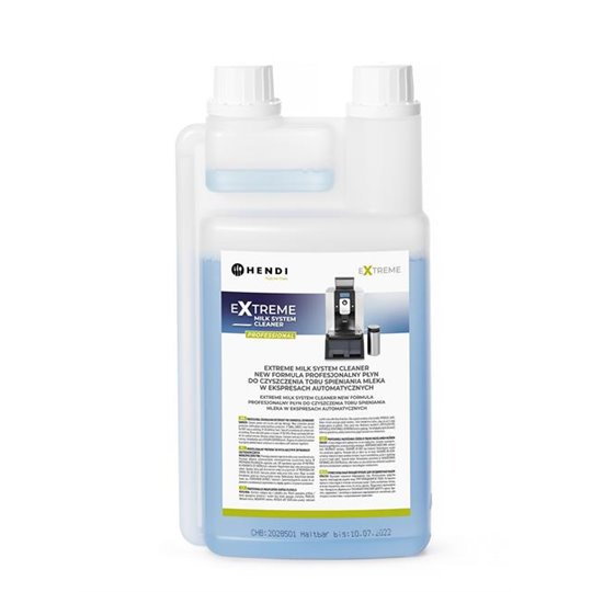 Uue koostisega Extreme piimavahustussüsteemi puhastusvedelik automaatkohvimasinatele 1000 ml