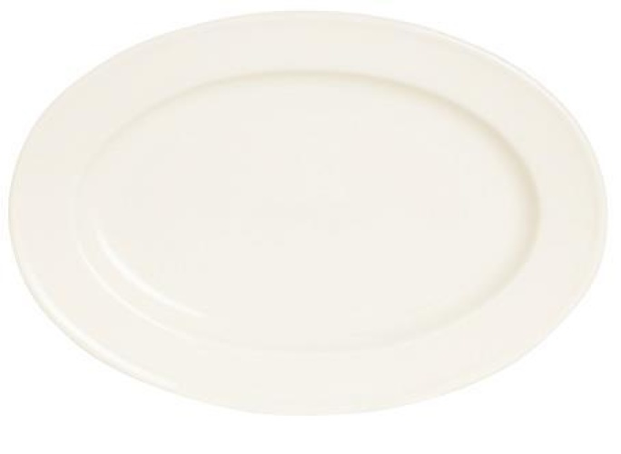 390x270mm Crema ovaalne taldrik - Image 2