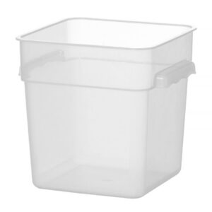 7.6L Mõõtudega toidukonteiner 235x235x(H)230mm