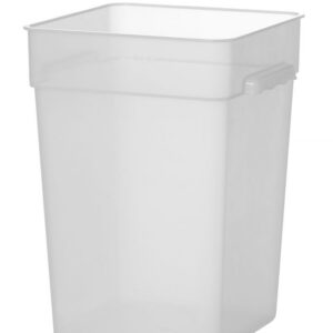 20,8L Mõõtudega toidukonteiner 290x290x(H)400mm