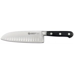 290mm Koka Santoku nuga, Ambrogio Sanelli, sepistatud, Grantoni servaga,