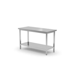 80x70x85cm Tugevdatud laud riiuliga - poltidega