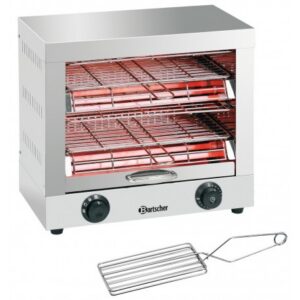 Quartz tube toaster double