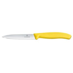 10cm Victorinox Swiss Classic sile köögivilja nuga kollane (L)212mm