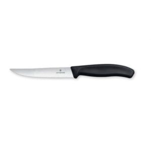 Must Victorinox Swiss Classic Steak ja pitsanuga