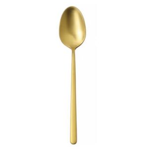GL177 Table spoon AMARONE.4.0mm matt gold 12pcs in a gift box