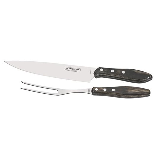 Churrasco lihakomplekt, 2 söögiriista, Tramontina, 2tk., mm