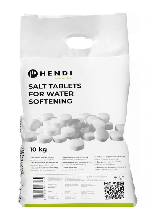 10 kg Soolatabletid vee pehmendamiseks, HENDI