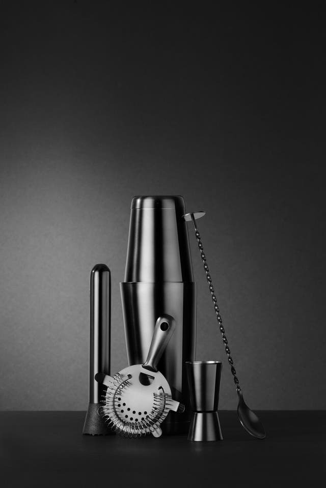 Baaritarvikute komplekt torus, BarUp, Must, ⌀120x(H)320mm - Image 8