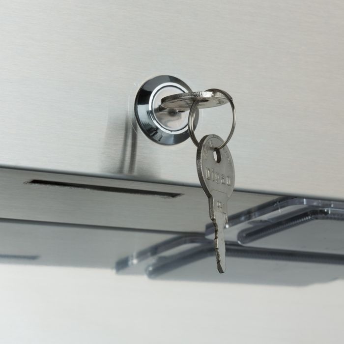 800L Külmik 6 Reguleeritavat Riiulit, Ratastel, Roostevaba Teras - Image 8